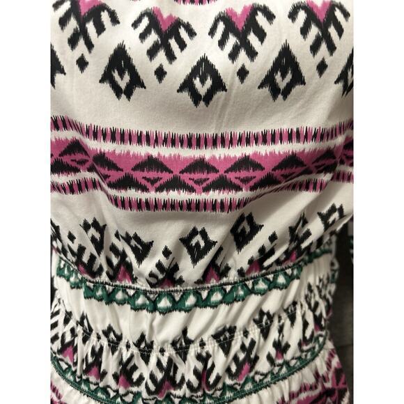 Wrangler Women's Retro Off The Shoulder Top Lrg NWT Aztec‎ Western Rodeo Blouse - Picture 5 of 9